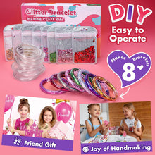 Kids Bracelet Making Kits Gifts: Toys Age 5 6 7 8 9 10 Arts and Crafts Sets for Birthday Party Bag Fillers Supplies Toy 4-11 Year Old Girl Boy Friendship Craft Kit Presents