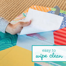 Infantino - Foldable Soft Foam Mat - Baby Play Mat - Extra Large - Double-Sided Cushioned Portable - Fold-Up Sides - Non Slip Crawling - Infants & Toddlers - Multicolor