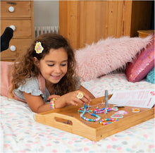 Galt Jewellery Craft Kit - Creative Cases Childrens Bracelet and Necklace Making Kit - Arts and Crafts for Kids with Hair Clips, Rings, Clip-On Earrings, Colourful Gems and Guide - Ages 5 Years Plus