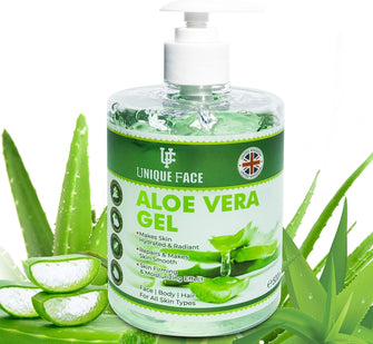 FRO Pure Aloe Vera Gel,100 Percent Natural & Organic Aloe Vera Gel, Soothing & Hydrating, With No Sticky Residue, Gluten Free, Cruelty Free, Freshly Made., 500 ml (Pack of 1)