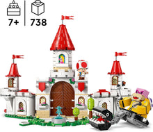 LEGO Super Mario Battle with Roy at Peachs Castle Set, Nintendo Character Building Toy for 7 Plus Year Old Boys & Girls, with 3 Figures, Adventure Playset, Gifts for Kids and Gamers 71435