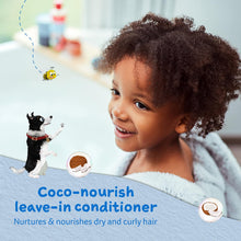 Childs Farm, Kids Hair Coco-Nourish Regime Bundle, Shampoo 250ml, Conditioner 250ml and Leave-in Conditioner 125ml, Dry, Curly and Coily Hair