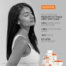 Krastase Nutritive, High Nutrition Rich Shampoo for Very Dry Hair, Protein Enriched Formula with N