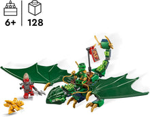 LEGO NINJAGO Lloyds Green Forest Dragon Figure - Building Toy with 2 Minifigures for Imaginative Play, Ninja Gift Idea for 6 Plus Year Old Boys, Girls & Dragons Rising Fans 71829
