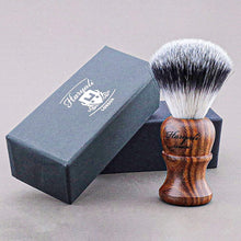 Haryali London Shaving Kit, 6 Pc Wooden Safety Razor Set, Synthetic Hair Shaving Brush, Elegant Shaving Bowl, Shaving Soap, Shaving Stainless Steel Stand, Sustainable Grooming Gift Set