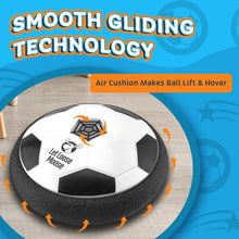 Let Loose Moose Hover Ball  Light Up Indoor Football 2 Pack w/Foam Bumpers for 3-12 Year Old Boys and Girls  Games and Toys for Kids