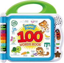 Leapfrog Learning Friends 100 Words Baby Book  Educational and Interactive Bilingual Playbook Toy Toddler and Pre School Book for Boys & Girls 1, 2, 3, 4+ Year Olds, English Version