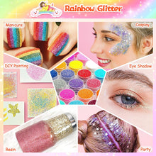 Glitter Tattoos for Kids, Sparkly Birthday Gift for 6 7 8 9 10 Year Old Girls, Temporary Tattoo Set Including Glitter, Tattoo Stencil, Luminous Tattoo, Art and Craft Gift for Kids Age 6-12