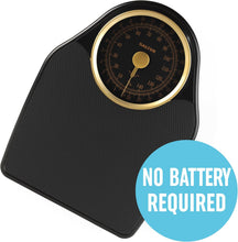 Salter 145 GFEU16 Doctor Style Mechanical Bathroom Scale  Body Weighing Scales, 150 KG Capacity, Easy Read Dial with Rotating Pointer, Large Platform, For Weight/Fitness, No Battery Required, Gold