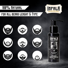 Impala Beard Shampoo, Natural Beard Shampoo, Face Wash Men, Advanced Formula, Vegan Product, For Professional and Personal Use, Repairs and Strengthens Your Beard Gift For Him 75ml