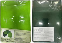 Craft Felt Fabric, 20x30cm Felt for Crafts, 4 Colours 40 Pieces Colour Felt Sheets for DIY Decorations and Party Projects (Green Series)