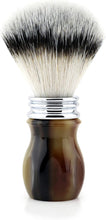 Jag Shaving Buffalo Horn Replica Shaving Brush Synthetic Hair Luxury Premium Handles Perfect Balance Perfect for Him