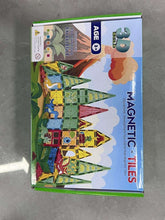 Magnetic Tiles Dinosaur Toys Magnet Tiles for Kids Ages 3-5 4-8 5-7, Dinosaur World Magnetic Building Blocks Montessori Educational Toys 3+ Year Old Boys & Girls Toddlers Kids Christmas Birthday Gifts