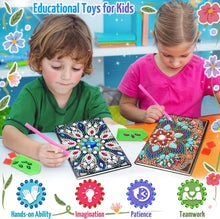 Craft Kits for Kids Age 6-8-9-10, Girls Birthday Presents for 5 7 11 12 Year Old Notebook Diamond Art Painting Kit Arts and Crafts for Kids Toys for 5-10 Year Old Girl Gifts Diary Cute Stationery Set