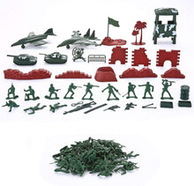 JOYIN 164 Pcs Military Soldier Playset Army Men Action Figures Battle Group, Deluxe Plastic Military Playset Soldiers Bucket With Aircrafts, Helicopters, Tanks and Other Accessories