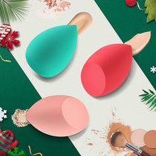 Makeup Sponge Blender Start Makers 3 Pack Beauty Blender Mood Foundation Sponge Set non-Latex Beauty Sponge for Blending Liquid Foundation Cream and Powder