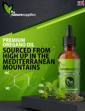 Naturesupplies Wild Oregano Oil 10ml Made in UK, Grown in The Mountains of The Mediterranean, 80 Percent Plus Carvacrol,125-130mg Carvacrol Per Serving, Super Potent Essential Oil