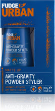 Fudge Urban Anti-Gravity Styling Powder for Men, Invisible, Volumizing Texture with Matte Look, Hair Powder Men, 10 g