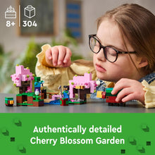 LEGO Minecraft The Cherry Blossom Garden Toy for 8 Plus Year Old Boys & Girls, with a Sunny Character Figure, Sniffer, Zombie and Bees, Hands-on Video-Game Set, Gamer Gift for Kids 21260