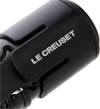 Le Creuset Air-Tight Champagne And Sparkling Wine Stopper, Fizz and Flavour Preserver, Anti-Leak, Model SW106, Black, 59140010007001, Medium