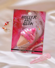 Holler and Glow Wanna Chill Ice Cream Shaped Bath Fizzer