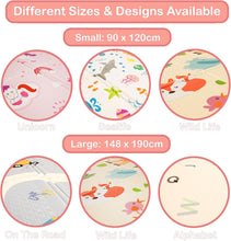 KandyToys Wild Life Foldable Baby Play Mat  Thick Padded XPE Baby Crawl Mat  Waterproof  Safe