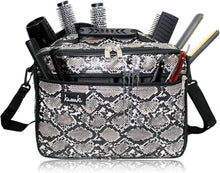 Kassaki Pro Hairdressing Tool Carry Hair Equipment Salon Storage Travel Bag Case (Grey Snake Look)