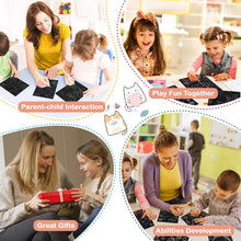 Hovetne 4 Pack Scratch Art for Kids, Magic Rainbow Scratch Art Book Doodle Drawing Papers for Children, Foil Art Handmade Arts and Crafts Educational Toys for 4 5 6 7 8 9 10 Years Old