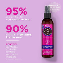 HASK CURL CARE 5-in-1 Leave In Conditioner Spray for all curl patterns, color safe, and cruelty-free - 1 175mL Bottle