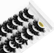 KOKAY False Eyelashes Russian Strip Lashes Faux Mink Lashes 8 Pairs DD Curl, Reusable Fluffy 3D Fake Eyelashes Thick Soft Waterproof for Gift (K002,15MM)