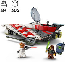 LEGO Star Wars Jedi Bobs Starfighter Buildable Toy Vehicle for 8 Plus Year Old Boys & Girls, with 2 Character Minifigures and a Droid figure, Birthday Gift Idea for Kids and Fans 75388