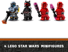 LEGO Star Wars: The Mandalorian Paz Vizsla and Moff Gideon Battle, Collectible Building Toy for Kids, with 4 Character Minifigures, Creative Gift Idea for 7 Plus Year Old Boys and Girls 75386