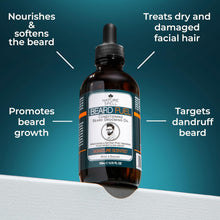 Nature Spell Beard Grooming Oil - Extra Large Bottle 110ml- Signature Scented, Beard Conditioning Oil, Made in UK