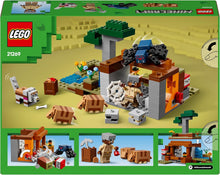 LEGO Minecraft The Armadillo Mine Expedition Set - Building Toy for 8+ Year Old Girls & Boys, with Cave Spider and Wolf Figures for Pretend Play - Birthday Gift Idea 21269