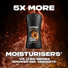 Lynx Dark Temptation 12 hours of irresistible smell Shower Gel 6 x 225 ml