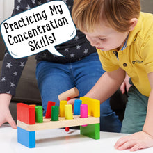 Jaques of London Hammer Toy  Montessori Toys for 1 Year Old  Wooden Baby and Toddler Toy for Hammering and Nailing  Ideal 1 Year Old Toys and Wooden Toys for 1 Year Old Boys and Girls