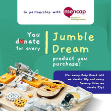 Jumble Dream Wooden Busy Board for Toddlers - Montessori Sensory Activity Board - Educational & Fidget Board with Locks, Spinners & More - Travel Toy for Autism & ADHD - Baby Busy Board for Ages 1-4