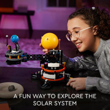 LEGO Technic Planet Earth and Moon in Orbit Model Building Set, Outer Space Toys for 10 Plus Year Old Kids, Boys & Girls, Solar System Toy for Imaginative, Independent Play, Birthday Gift Idea 42179