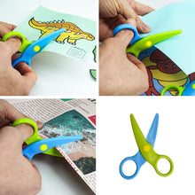 CCR Children Safety Scissors Set Preschool Toddler Scissors Kids Scissors for Arts & Crafts, Art Craft Child-Safe Scissors,Pack of 2