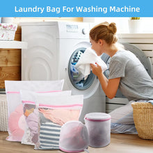 Gogooda 7PCS Mesh Laundry Bags, Reuse Durable Washing Machine Bag for Delicates Blouse, Hosiery, Underwear, Bra, Lingerie and Baby Clothes