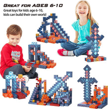 Magnetic Blocks Magnetic Tiles Magnet Sword Set Building Toys Toddler Toys STEM Sensory Construction Toys for 3 4 5 6 7 8 Year Old Boys & Girls, Creative Kids Games Kids Toys