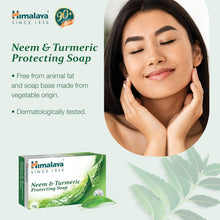 Himalaya HERBALS Protecting Neem & Turmeric Soap (Neem, 6-PAck)