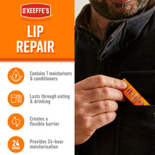 O'Keeffe's Lip Repair Unscented Lip Balm, 4.2g  For Extremely Dry, Cracked Lips  All-Day Moisture with 7 Moisturising Ingredients