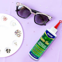 Beacon Gem-Tac 118ml Medium Bottle, Clear Adhesive Gem Glue - Strong Fabric Glue for Jeans & Jackets - Rhinestone glue, Glass Glue - Perfect Art Glue for Embellishing Shoes, Glasses, Gowns & Phones