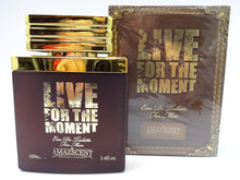 Glory Cosmetics Live For The Moment edt For Men 100ml Amazscent Sensational Fragrance For Him Gift Hamper