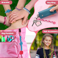 Jovicos Friendship Bracelet Making Kit, Arts and Crafts for Kids Ages 6-12, DIY Bracelet Making for Kids Creative Gifts, Girls Toys 6 7 8 9 10 11 12, Kids Travel Activity Set Birthday Gifts