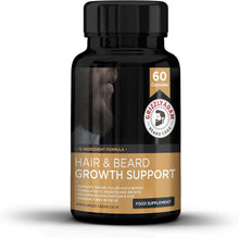 GRIZZLY ADAM Hair and Beard Growth Supplement - Vitamins for a Bigger Better Looking Beard