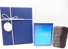 Luxury Gift Set For Men - Ice Blue 100ml EDT For Men & Manicure Grooming Travel Tool Kit - Gift Set For Him