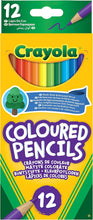 CRAYOLA Colouring Pencils - Assorted Colours (Pack of 12)  A Must-Have for All Kids Arts & Crafts Sets  Ideal for Kids Aged 3+