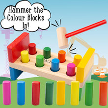 Jaques of London Hammer Toy  Montessori Toys for 1 Year Old  Wooden Baby and Toddler Toy for Hammering and Nailing  Ideal 1 Year Old Toys and Wooden Toys for 1 Year Old Boys and Girls
